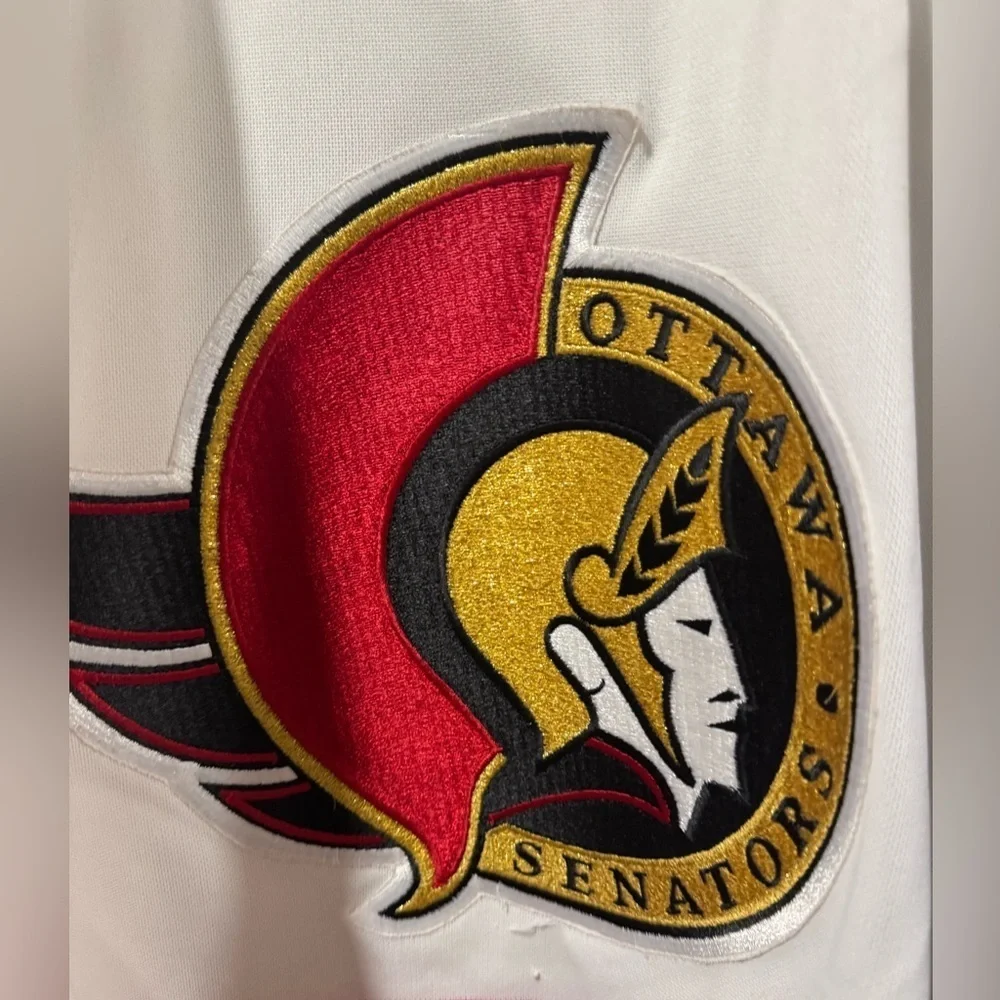 Vtg CCM Maska Ottawa Senators NHL Hockey Jersey - Picture 4 of 9